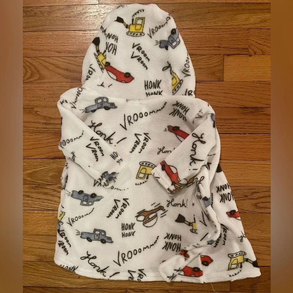 Baby Kiss | fluffy car robe | baby boy 0-9 mo